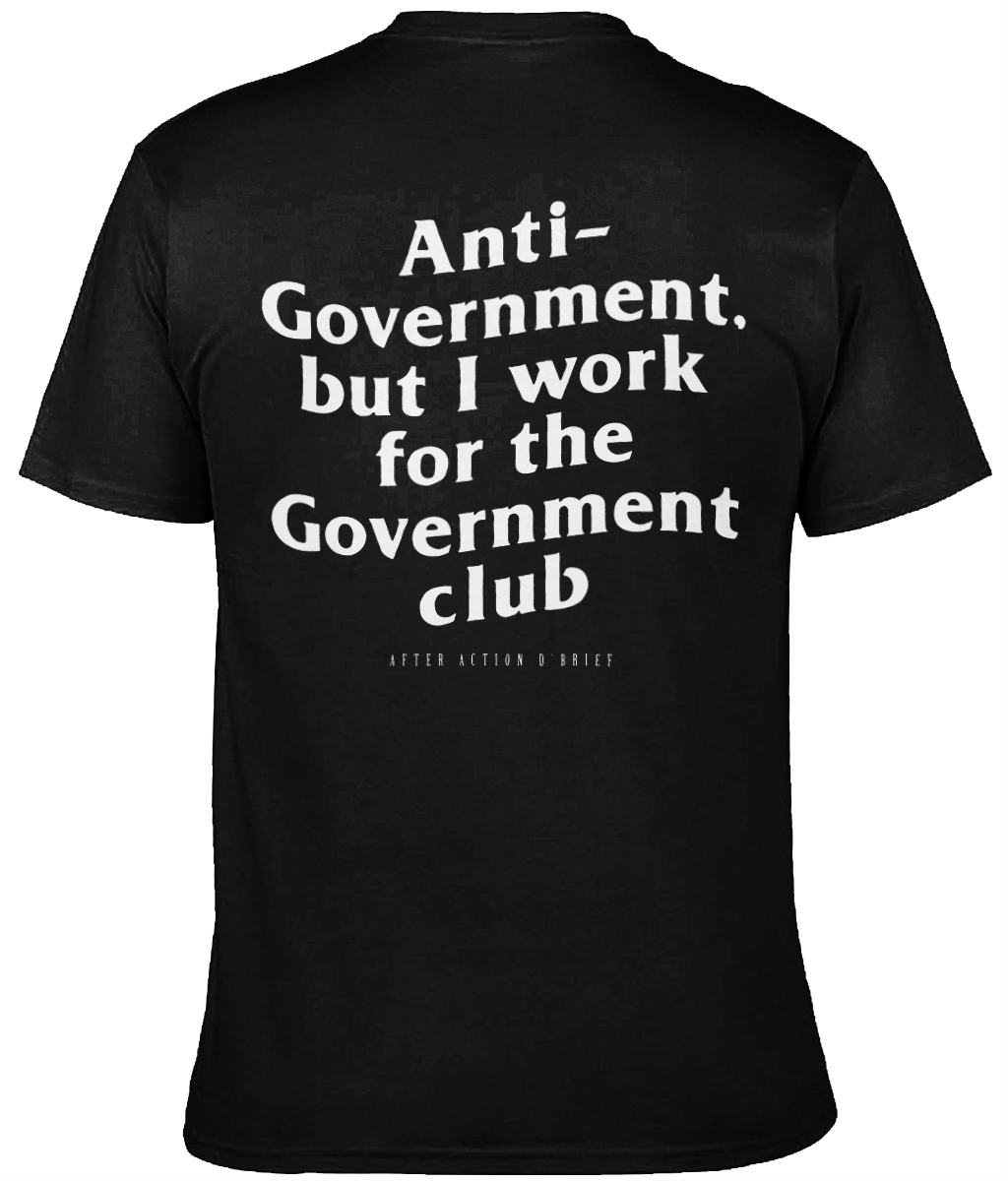 Anti-Gov - After Action D’Brief/ TF Logo