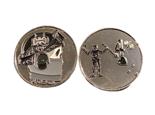 Black Flag Challenge Coin Blackout Edition