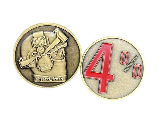 4% Challenge Coin