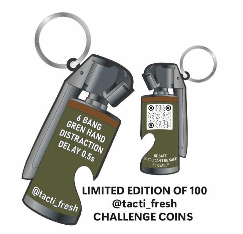 6 Bang Challenge Coin